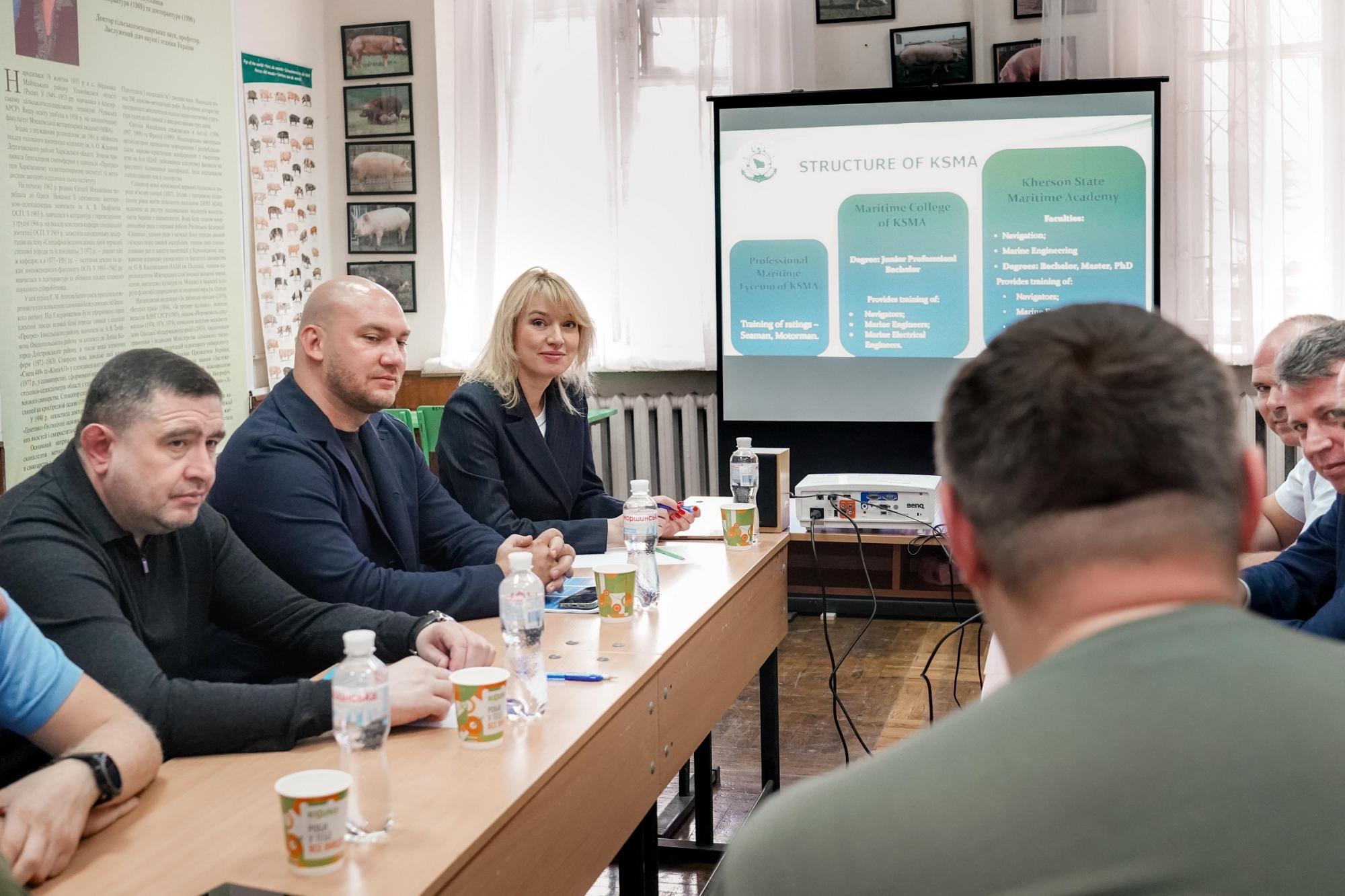 Шуляк рассказала, как после выезда из временной оккупации работает Херсонская морская академия